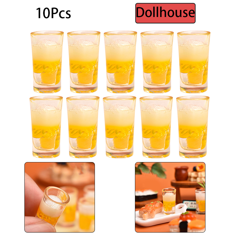 Wine To Beer - 10 pièces jouet Miniature cuisine bière