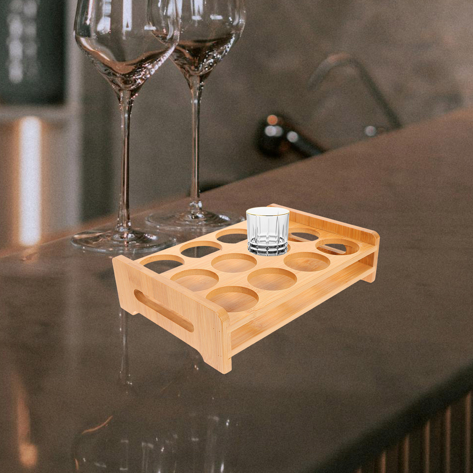 Wine In Beer Glass - Support de Présentation Polyvalent pour Verres
