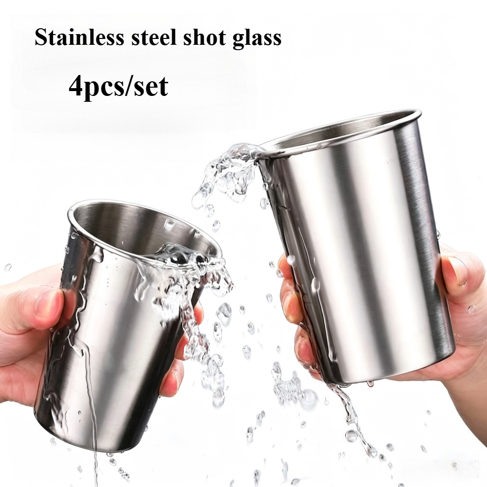 Beer Flight Set - Ensemble de 4 gobelets à whisky