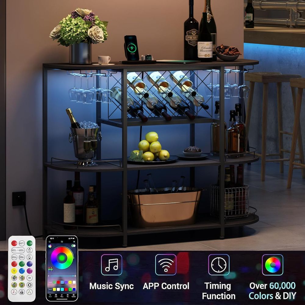 Table basse noire à 3 niveaux  - Wine & Beer Guayaquil avis et prix