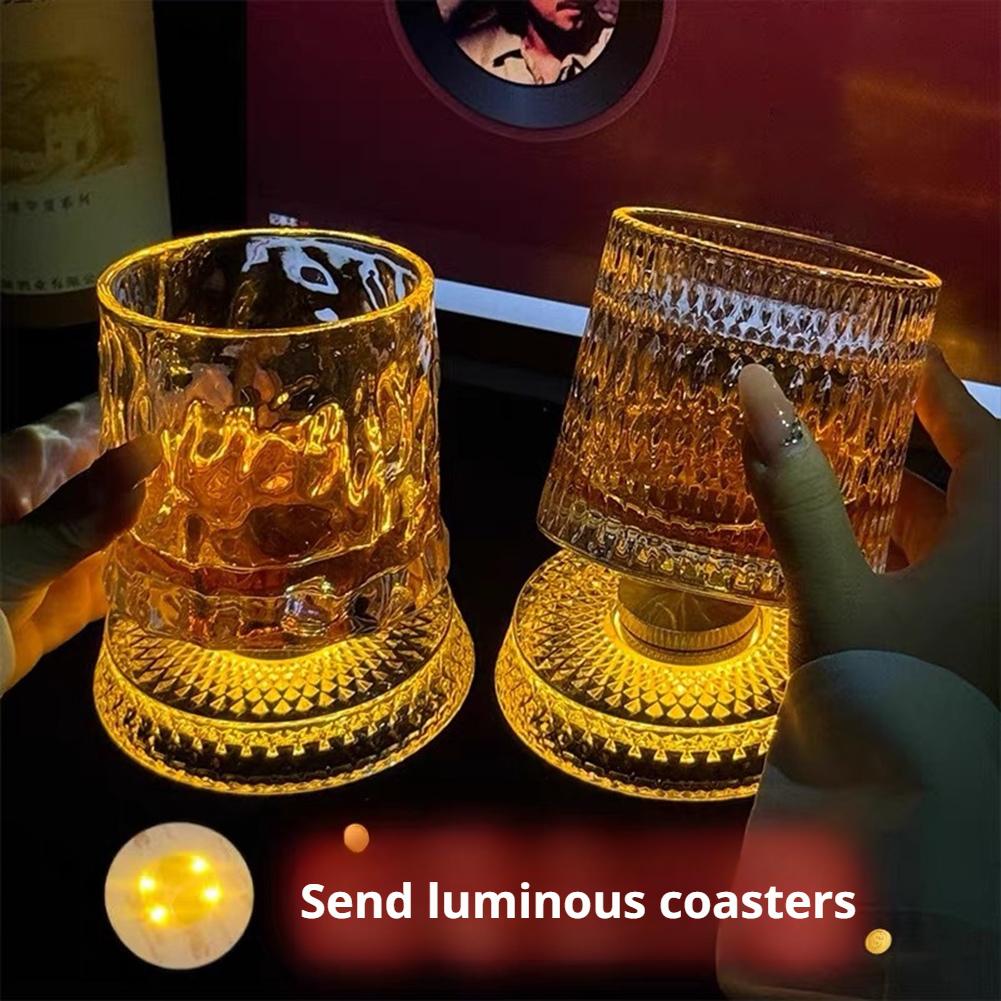 Verre à whisky rotatif créatif - Wine In Beer Glass avis et prix