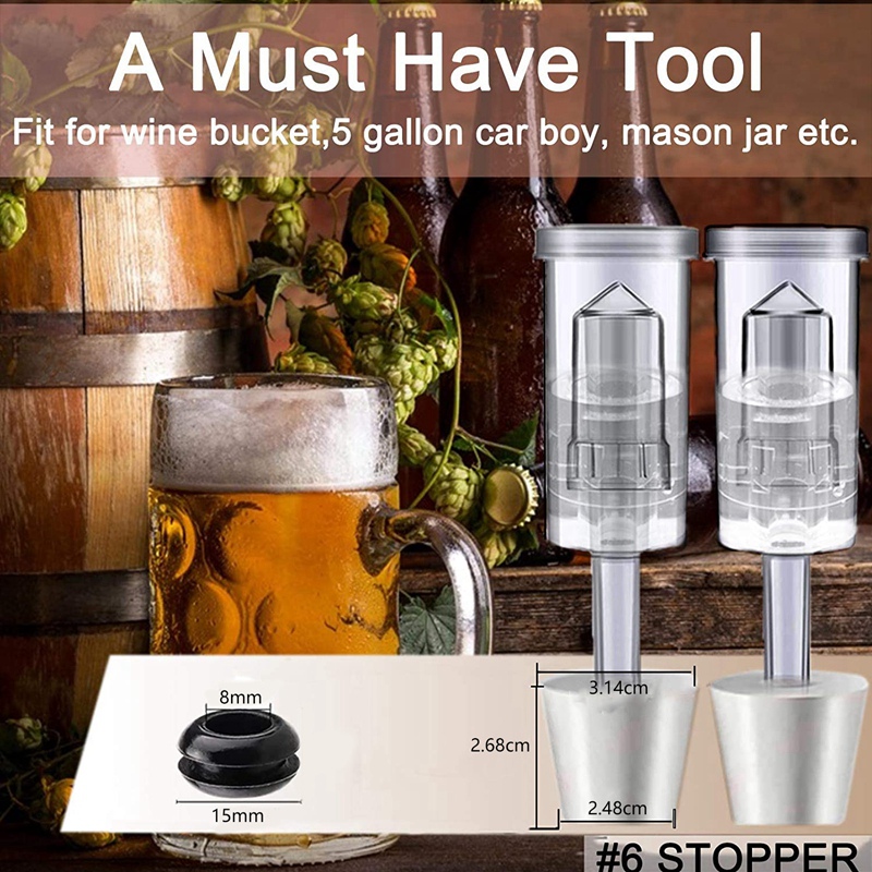 Kit de bouchons de fermentatio - Beer Wine Kit avis et prix