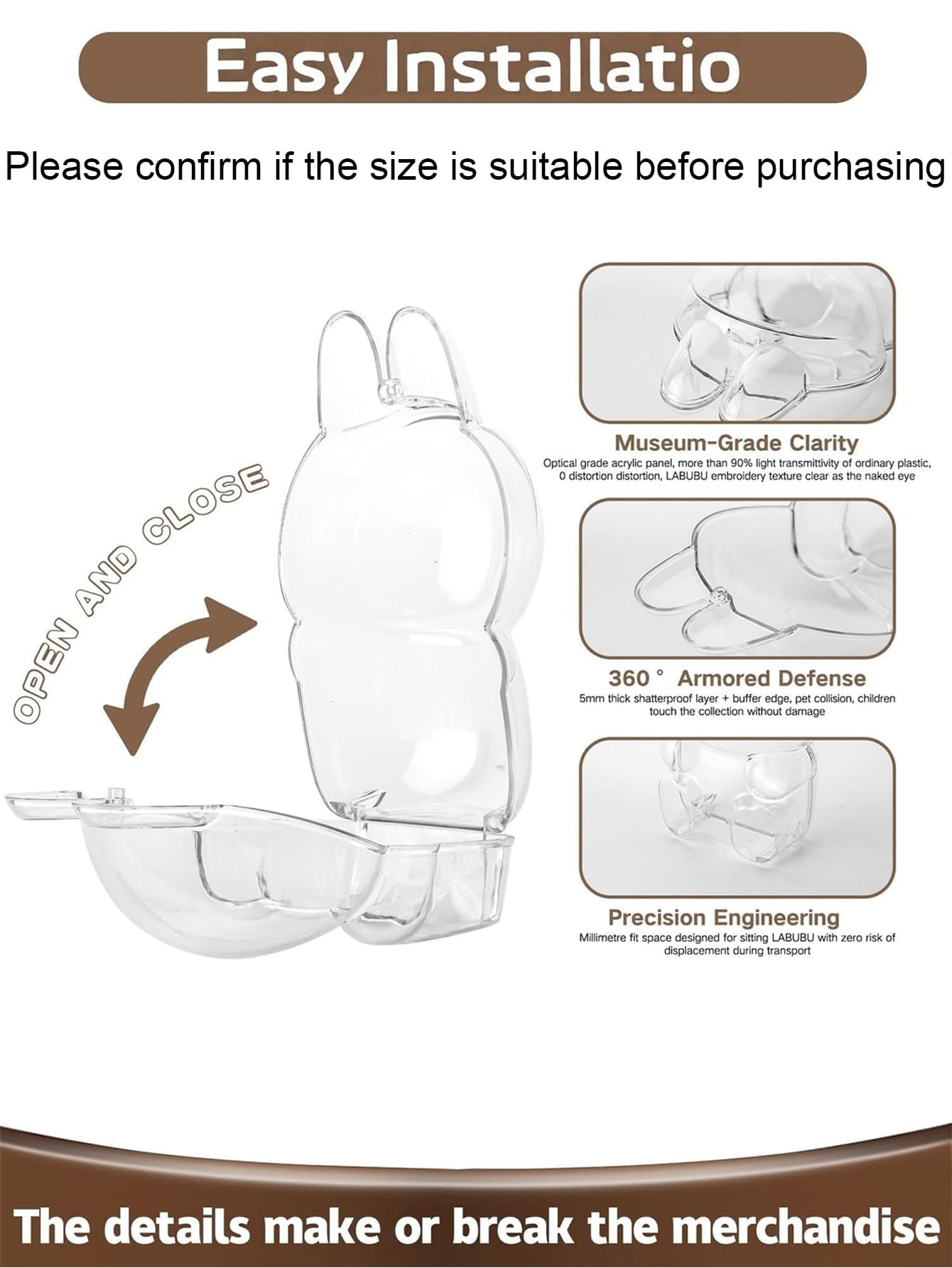 Étui de protection transparent - Cocktail Shaker Set avis et prix