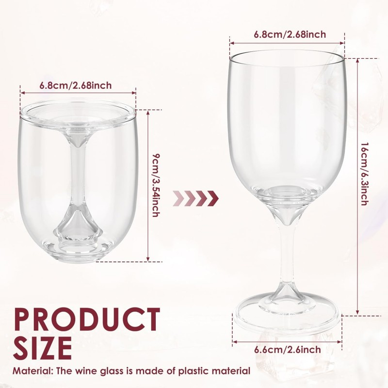 Verre à vin pliant Transparent - Wine & Beer Guayaquil avis et prix