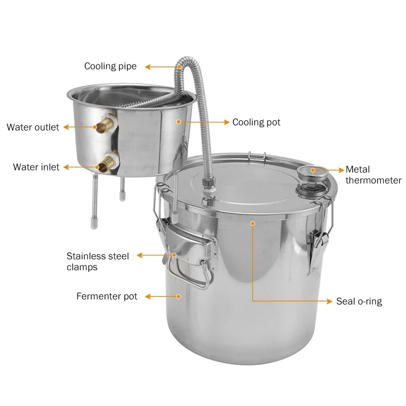 Kit de Distillation d'Alcool 2 - Beer Wine Kit avis et prix