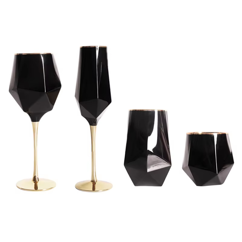 Verre à vin en cristal noir pu - Wine In Beer Glass avis et prix
