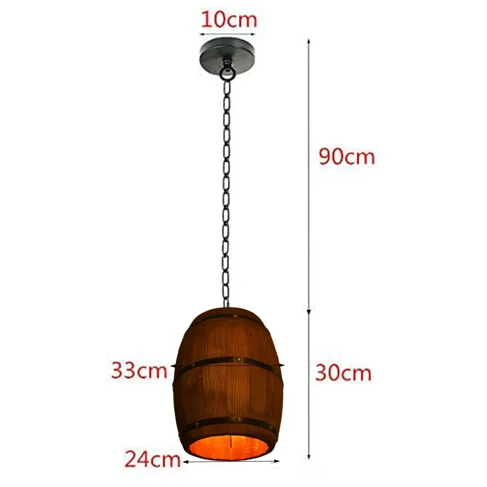 Lampe rustique vintage, lustre - Wine & Beer Guayaquil avis et prix
